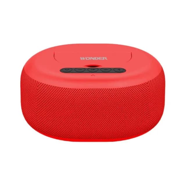 【WONDER 旺德】重低音藍牙追劇音響-熱情紅 (WS-T037U) 藍牙/USB/TF/FM收音機
