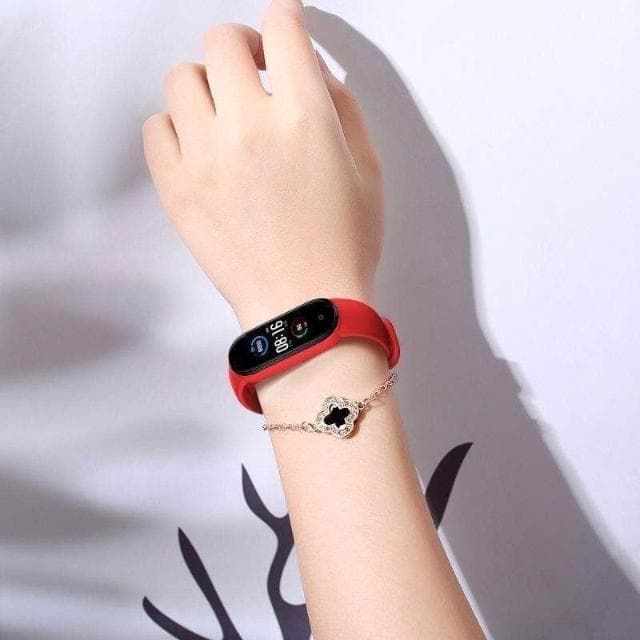 卡通彩屏智能手環手錶男女學生運動多功能手環可充電兒童表