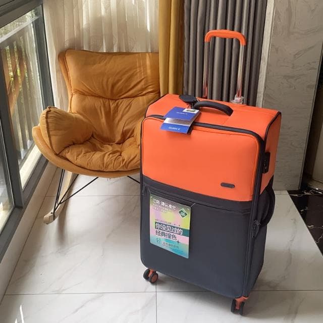 四季風家居 超輕拉桿箱28吋箱子行李箱女24吋牛津布防水旅行箱學生輕量登機箱
