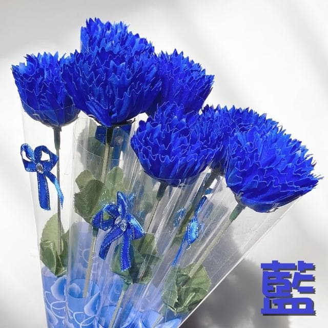 〔小島百貨〕單色36支 康乃馨 玫瑰花 香皂花 貼紙訂製 活動節慶 長輩送禮 婚禮小物 畢業禮物 母親節禮物