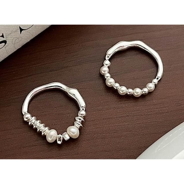 希西小包商 Clacci 925純銀 珍珠手鍊 珍珠戒指 純銀手鍊戒指韓系簡約氣質情人節禮物生日禮物 C165