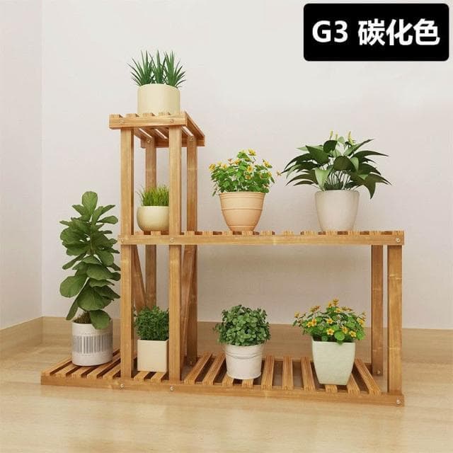 廠家直發 花架客廳 魚缸花架子多層 特價陽臺置物架 落地式置物架 實木盆栽植物置物架 室內置物架