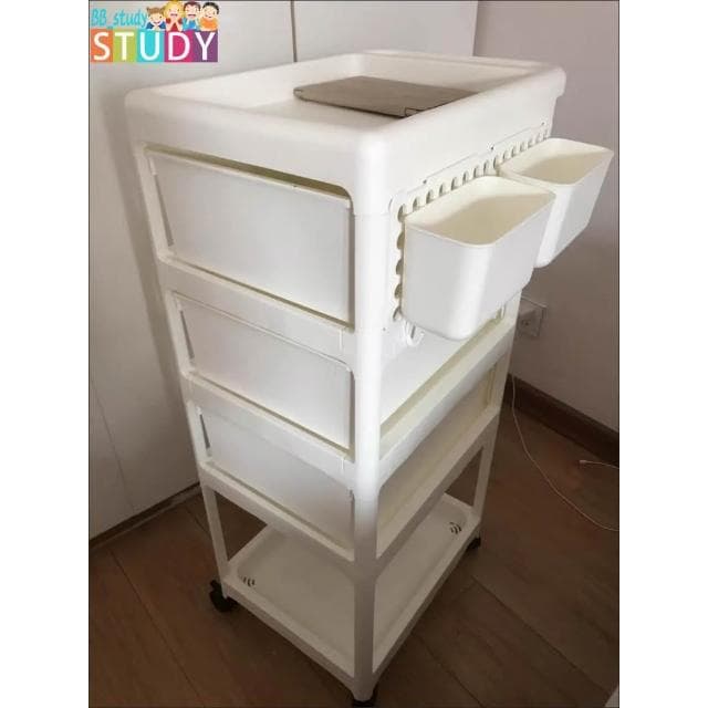 寶寶用品置物架 小推車 寶寶落地多層 床頭零食置物收納架 環保寶寶推車 兒童推車層架 儲物架 需組裝 周歲禮 彌月禮