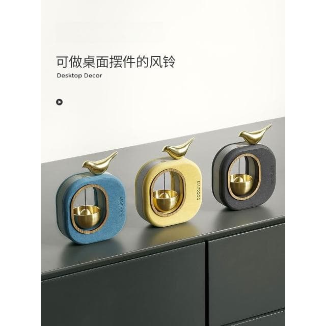 小柒家Mercure 進門銅鈴鐺門開門入戶門鈴客廳門口裝飾禮物喬遷禮品