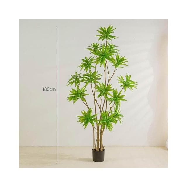 北歐ins風仿真綠植百合竹落地植物盆栽室內客廳裝飾擺件假樹盆景