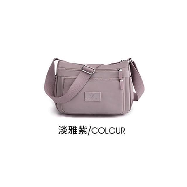 繽紛春色尼龍側背包 時尚包 斜背包 淑女包 單肩包 情人節禮物 緣份小屋