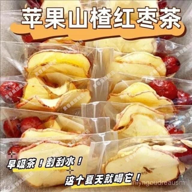 蘋果山楂紅棗茶陳皮紅棗花茶茶包水果茶茶女生泡水喝的