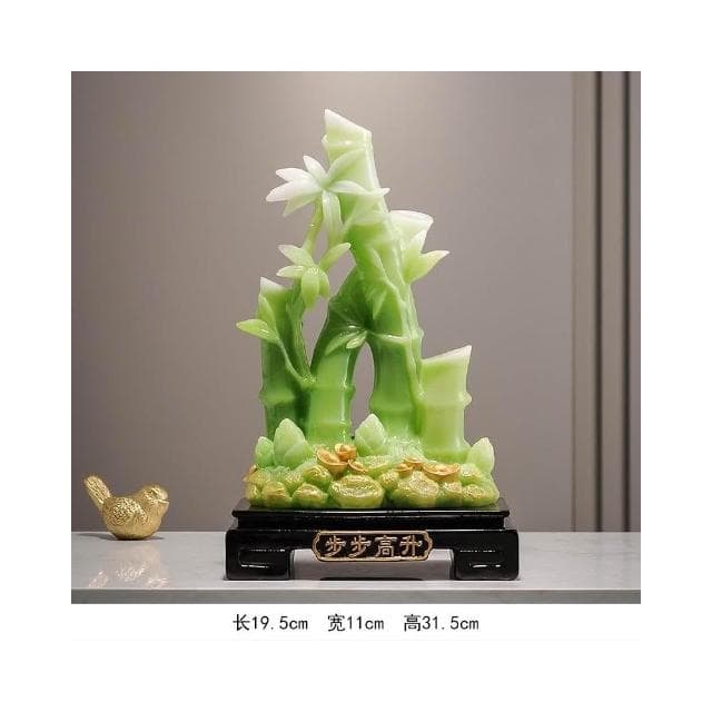 節節高升富貴竹子擺件 入戶玄關裝飾 客廳裝飾 辦公室創意裝飾 喬遷禮物 擺飾 風水擺飾 酒櫃擺件 禮物