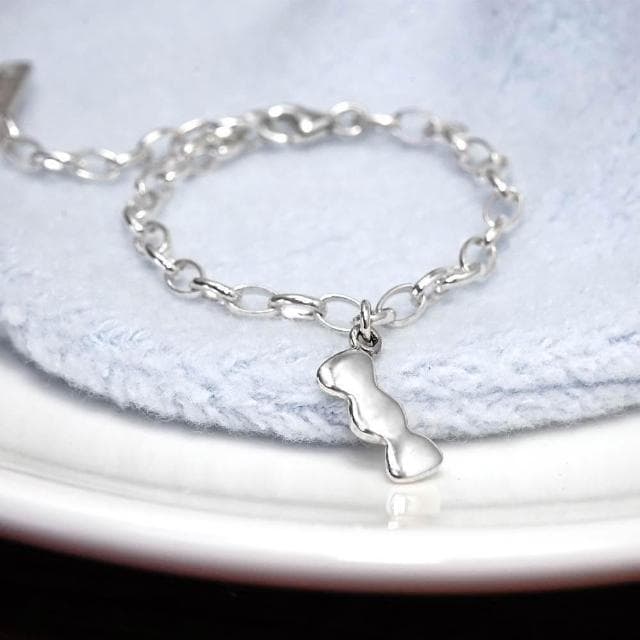 【ART64】純銀寶寶手鍊 彌月禮盒 4款造型任選 新生兒禮物/兒童生日禮推薦(附提袋與擦銀布)