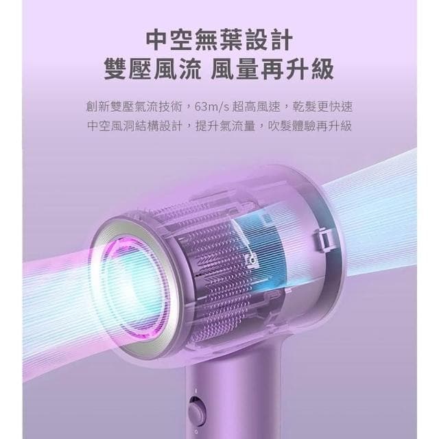 【SOLAC】SD-850 魚子精華智能專業吹風機智能溫控/沙龍級/350g輕量