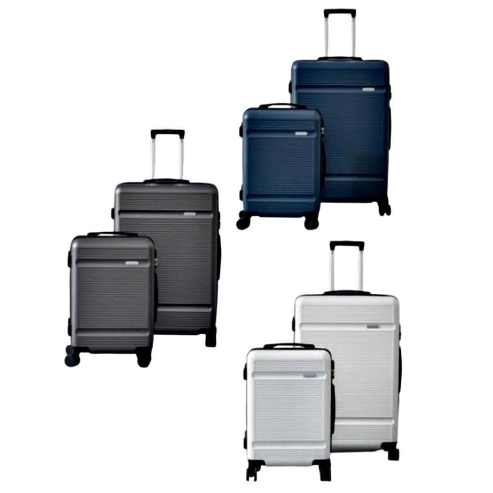 【KINYO】輕鬆裝極簡行李箱 20 + 28吋 行李箱 登機箱 旅行箱 拉桿箱 ABS 多功能 大容量 KINYO