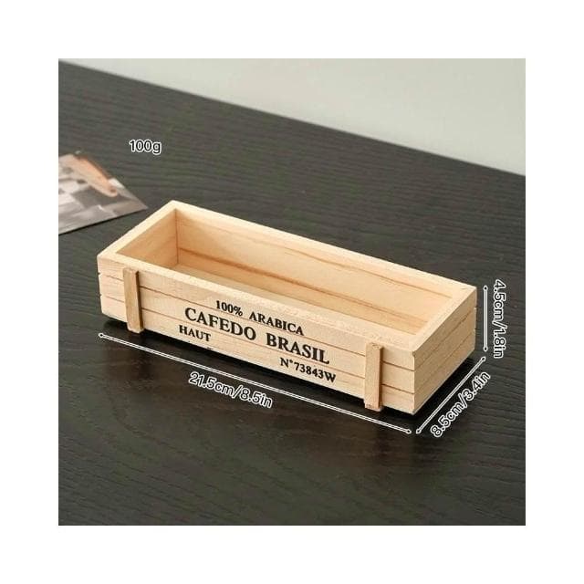 【璟采職人】長木盒 zakka 復古 木質 多肉 多肉花盆 長方形 做舊木盒 多肉植物組合 木制 花盆 木 盆栽 盒子