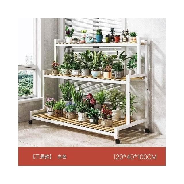 免運 花架 可移動花架 陽台花架 花盆架 楠竹多層花架 盆栽架 多肉植物架 木製花架 展示架陽臺楠竹花架 室內多層置物架