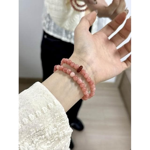 🎗飾間首飾鋪 文藝小清新天然石手鍊百搭手飾禪意古風手串飾品