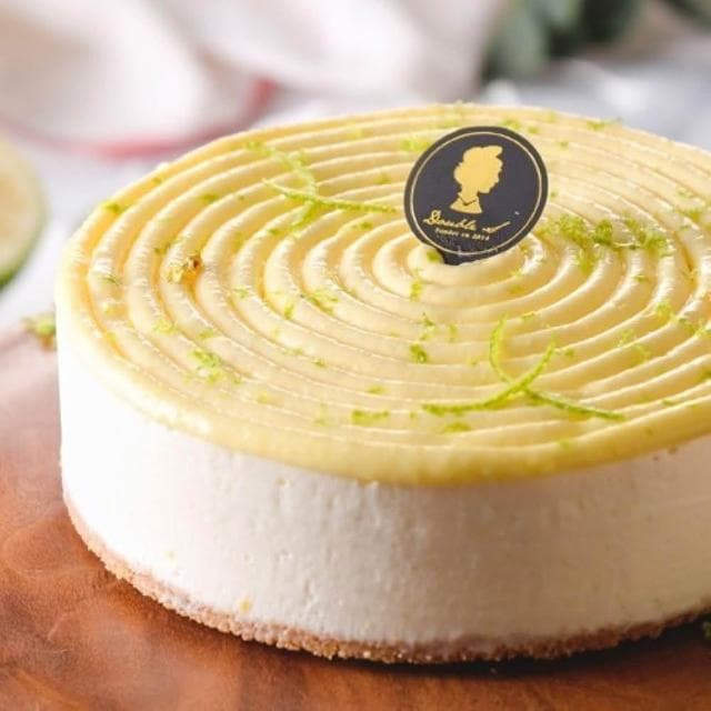 【搭啵S手作甜點】6吋柚香檸檬乳酪蛋糕(檸檬 棉花糖 乳酪蛋糕 甜點 野餐 彌月 團購 伴手禮)