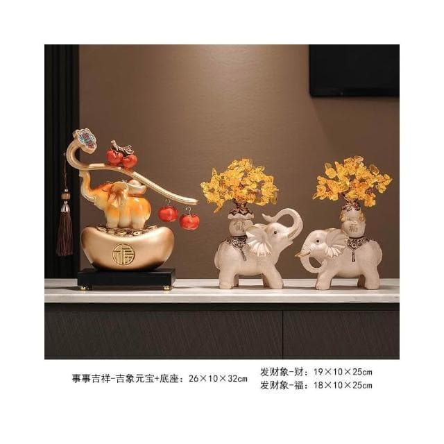 五福臨門葫蘆招財擺件玄關客廳新中式搬家禮物喬遷之喜新居禮品