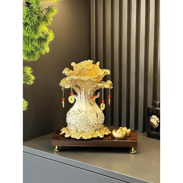 招財進寶百財白菜擺件客廳電視櫃收銀前臺裝飾品店鋪喬遷開業禮物