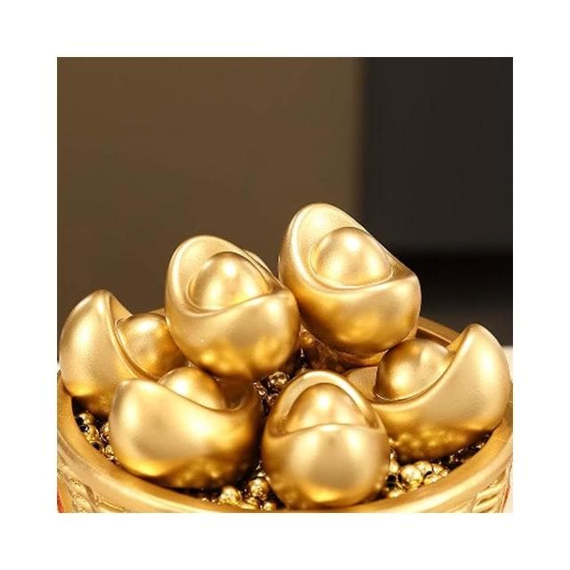 白菜擺件高端款客廳玄關招財開業禮品百財酒櫃裝飾品喬遷開店禮物