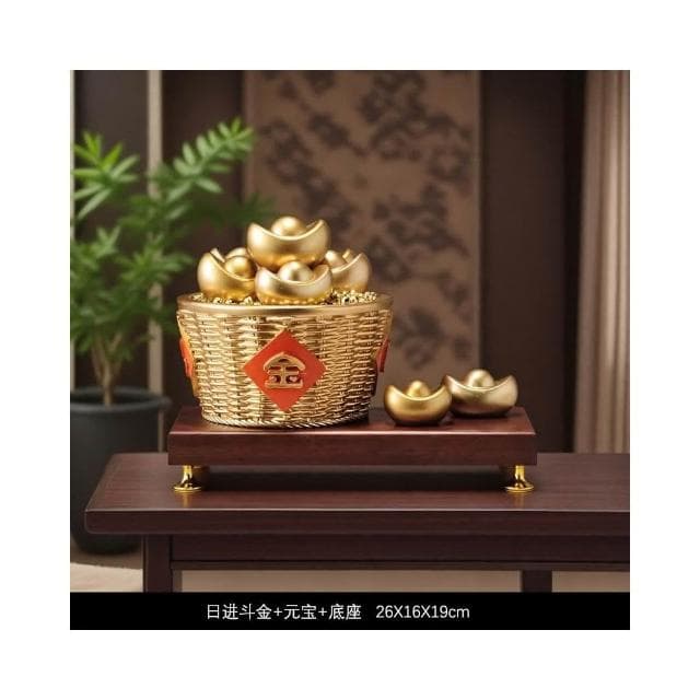 白菜擺件高端款客廳玄關招財開業禮品百財酒櫃裝飾品喬遷開店禮物