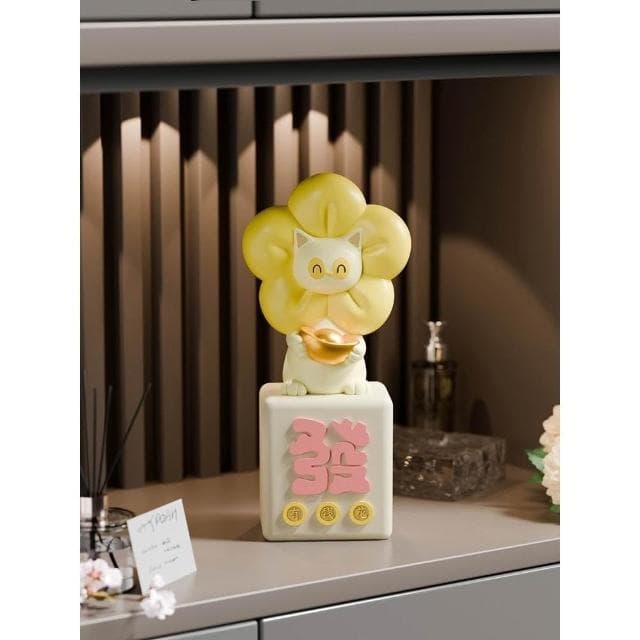 有錢花擺件前臺招財裝飾品開業禮物客廳酒櫃玄關家居飾品喬遷禮物