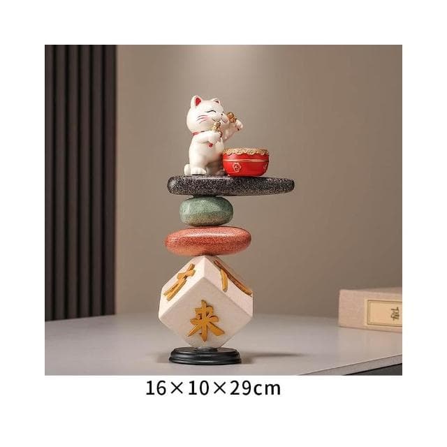 八方來財招財小熊擺件辦公室玄關客廳酒櫃裝飾品喬遷之喜開業賀禮