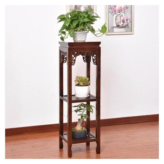 花架子多層室內特價陽臺客廳木製裝飾架省空間花盆落地式綠蘿展示邊桌 盆栽架 花架 植物架 KBYM