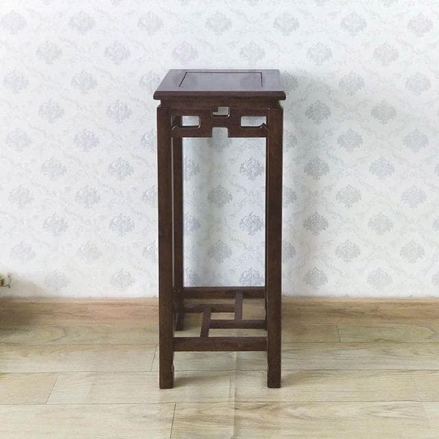 花架實木中式客廳榆木仿古花架子多層室內特價綠蘿盆景方形展示邊桌 盆栽架 花架 植物架 3TJ3