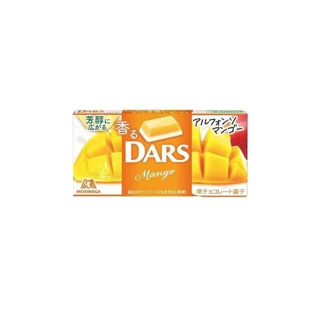 【森永製】+爆買日本+ MORINAGA DARS 可可塊 草莓/奇異果/芒果風味 三層夾心 白巧 日本原裝