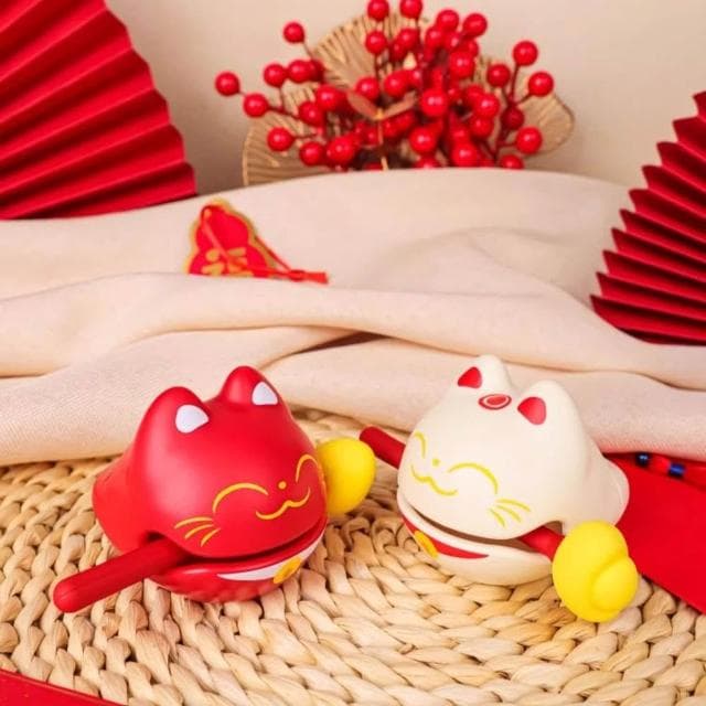 喜可xekoro小木魚解壓玩具敲治癒系莫生氣情緒穩定神器工位招財貓離職禮物女