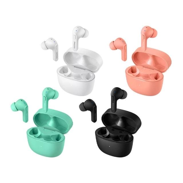 【Philips 飛利浦】真無線藍牙耳機 IPX4防水 無線耳機 藍芽耳機 藍牙耳機 防水耳機 降噪耳機 TAT2206