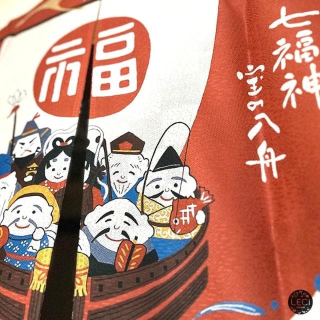 〓樂齊商店〓開運招財 風水門簾 七福神開運簾 搬家禮物 新居喬遷 居家裝飾