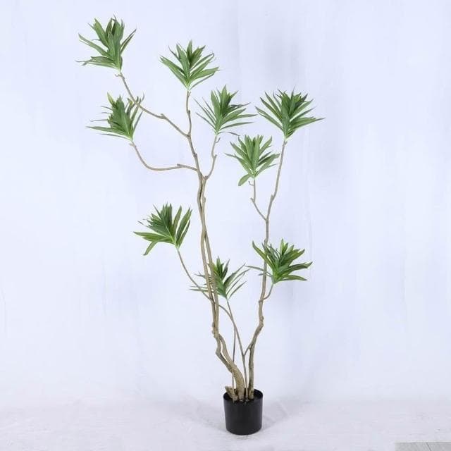 仿真綠植百閤竹大型北歐室內客廳櫥窗網紅造型假植物造景盆栽擺件居傢裝飾 仿真植物 人造樹 假樹 假植物