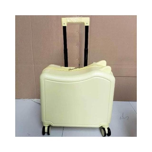 新款20寸可坐騎行兒童行李箱 可愛貓耳朵拉杆箱 密碼鎖萬向輪旅行箱