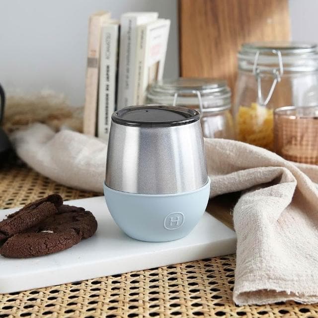 【HYDY】雙層隨行保溫杯240ml (19色任選;蛋型杯/交換禮物/聖誕禮物/送禮/生日禮物)禮品)