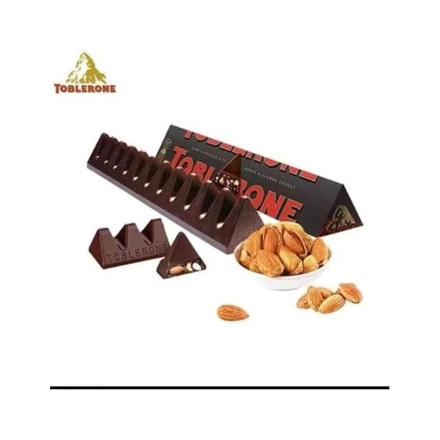 Lucky Toblerone瑞士三角黑巧克力葡萄干牛奶巧克力白巧100g