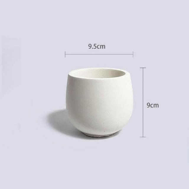 原植|植物|小天使蔓綠絨·水泥盆栽·植物·盆栽·淨化空氣·辦公室桌面盆栽·室內植物·網紅植物·3吋·5吋