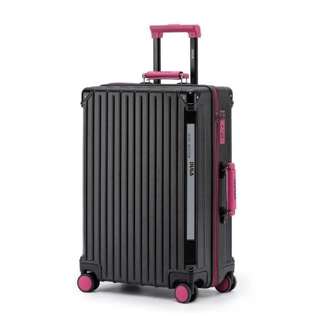 DW優選家 2025新品高奢款 復古行李箱 德國拜耳純PC行李箱 行李箱超輕 29吋行李箱 20吋登機箱 撞色行李箱