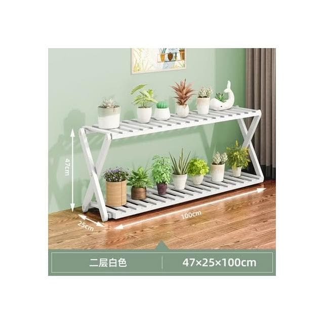 花架 盆栽架 陽台花架子 室內多層實木客廳家用置物架 多肉綠蘿花盆架 裝飾植物架 鞋架