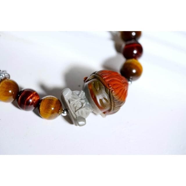 茱莉手作工作室 《手工原創》勇氣、招財、守護的阿拉善齊天大聖手作水晶手鏈