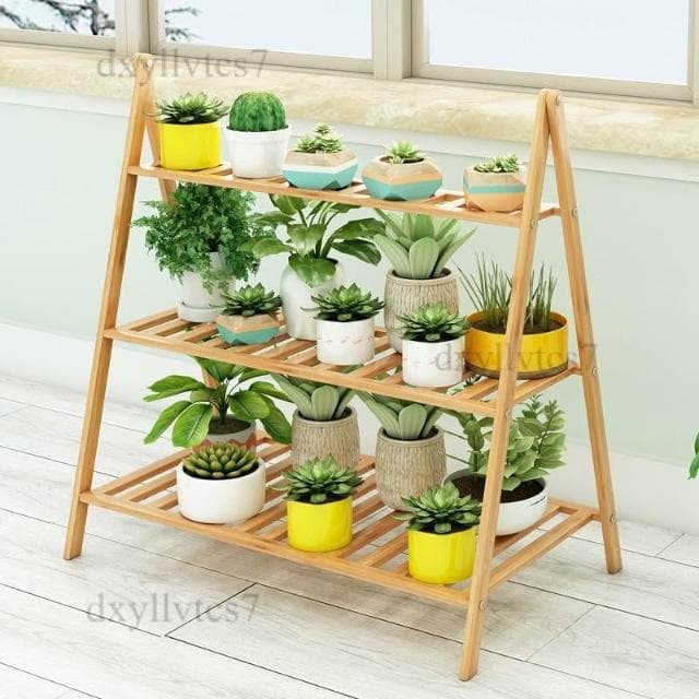 陽台花架子 多層室內摺疊花架 落地花盆架 多肉吊蘭客廳置物架 多功能植物架 盆栽置物架 落地式魚缸架