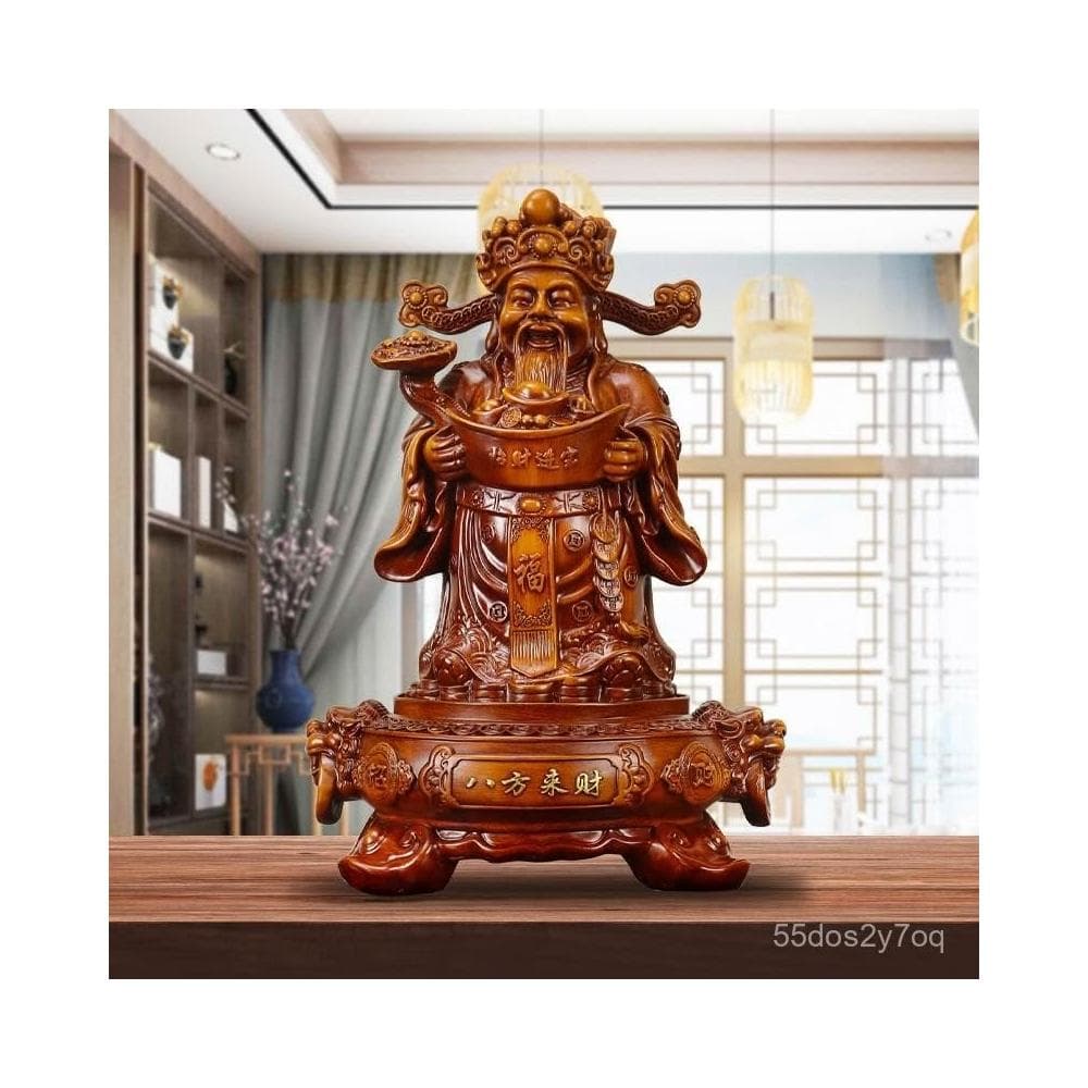熱賣 優選【八方來財】財神爺招財擺件 家用旺宅擺件 客廳酒櫃擺件 門市開業禮品 喬遷禮品