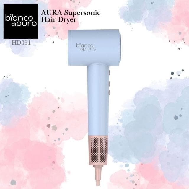 【Bianco di puro 彼安特】AURA 國際雙電壓高速負離子吹風機 HD050/HD051