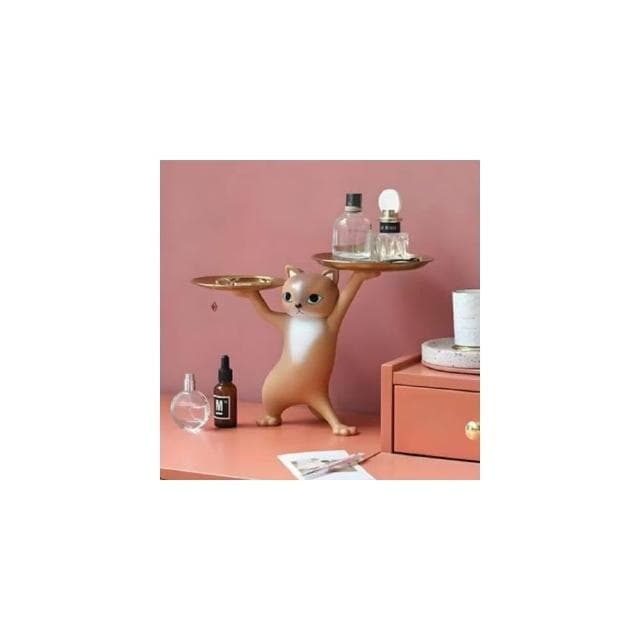 🔥現貨速發🔥妖嬈貓擺件 鑰匙收納 玄關收納 桌面置物架 鑰匙收納盒 家居裝飾物 男生女生喬遷禮物 生日禮物 創意家居