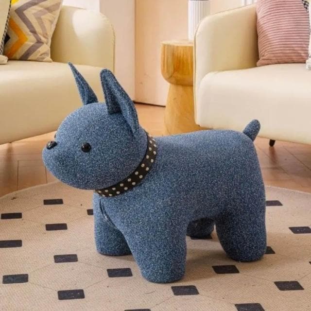 卡通寵物凳 換鞋凳 法鬥凳子 創意狗狗凳 喬遷禮品 輕奢家居凳 小凳子 玄關換鞋凳 可愛狗狗凳