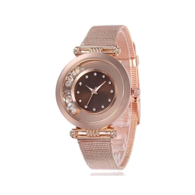 手錶女2025新款輕奢高級感精工錶氣質小眾石英錶小巧精緻女士時尚瑞士錶高顏值精品金屬女錶女款光動能腕錶學生簡約女用手錶