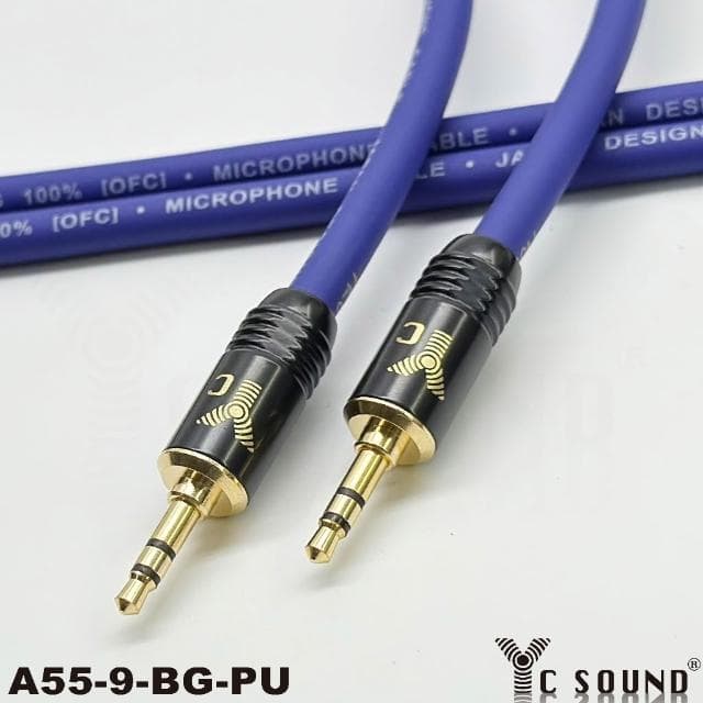 【YC Sound】頂配 彩色線 發燒線 3.5mm音源線 對錄線 公對公 AUX IN 藍牙 電腦喇叭 PA音響線 發燒級 直播錄音