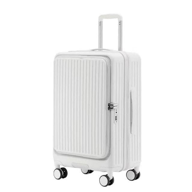 前開+對開擴充行李箱 5色 20吋/25吋/29吋 宇程旅行箱工廠 前開式行李箱