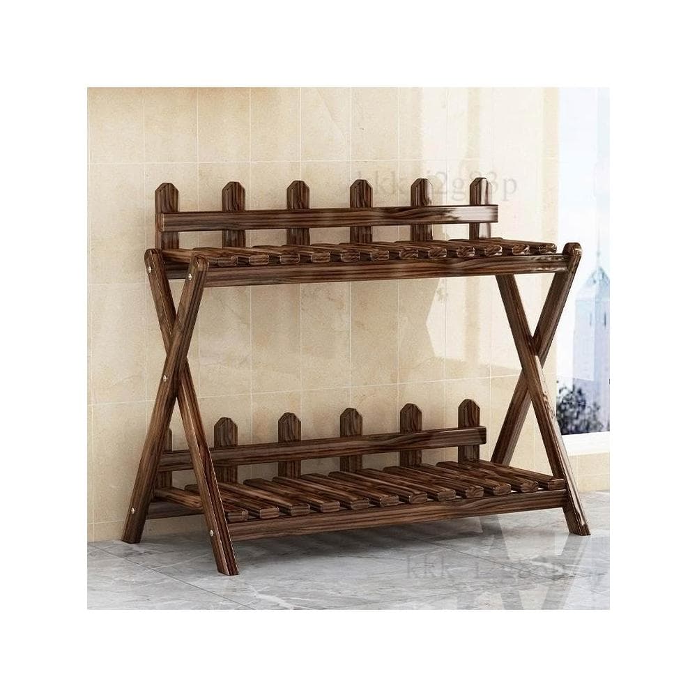 實木盆栽架 多層花架 陽台收納架 客廳花盆架 室內花架 落地式盆栽架 多肉綠蘿架 植物花盆架 擺放層
