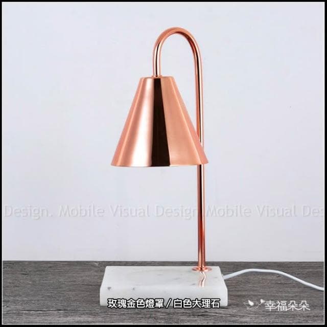 g2575可調光大理石底座融蠟燈 贈2顆燈泡 蠟燭燈 香氛蠟燭 蠟燭暖燈(3色可挑) 情人節 母親節 入宅禮物 入厝禮物