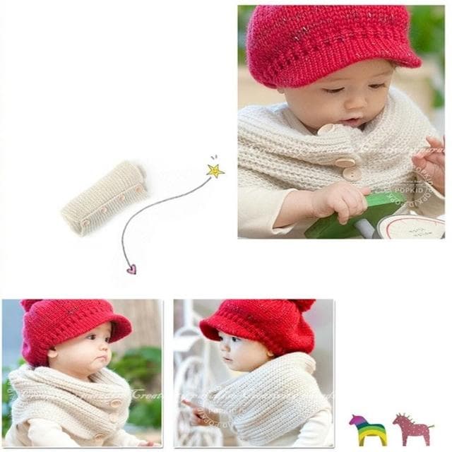 兒童毛線圍巾-韓版秋冬熱賣超保暖兒童圍脖親子毛線圍巾☆豪麥網☆